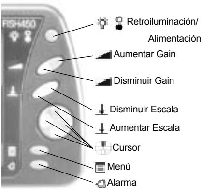 NAVMAN FISH450 TRICOLOR - Conexión del transductor - 1
