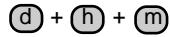 MERLIN GERIN INTERRUPTEUR HORAIRE PROGRAMMABLE IHP 3C-REF 15350 - - Effacement total du programme - 1