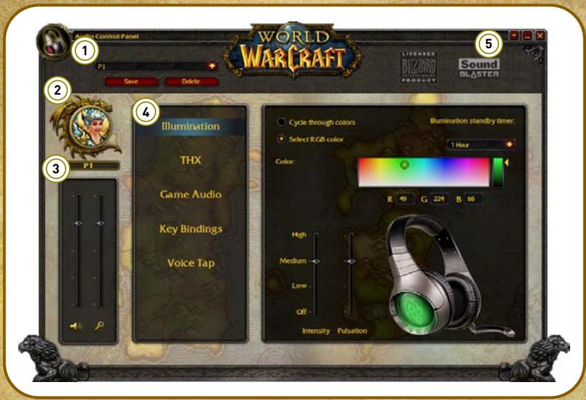 CREATIVE SOUND BLASTER WORLD OF WARCRAFT HEADSET - Retrait des lentilles du casque - 2