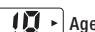 TERRAILLON TFA AURA TOUCH - De leeftijd instellen: - 1