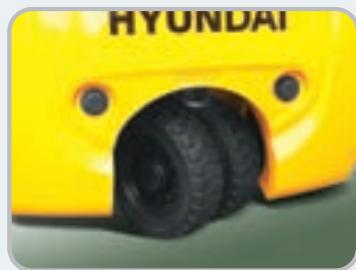 HYUNDAI 15BT-7 - Angle d'inclinaison du mât plus élevé - 2