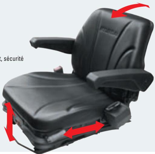 HYUNDAI 15BT-7 - Siège à suspension entiement régliable - 1