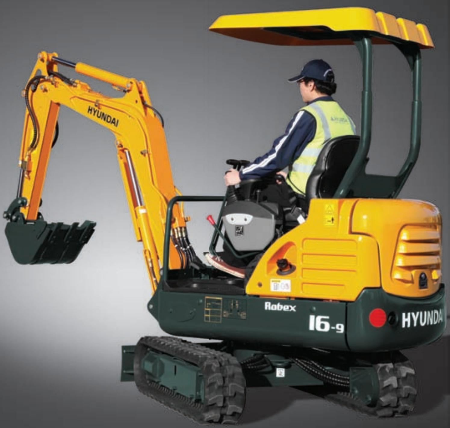 HYUNDAI R16-9 - Precision et performance - 1