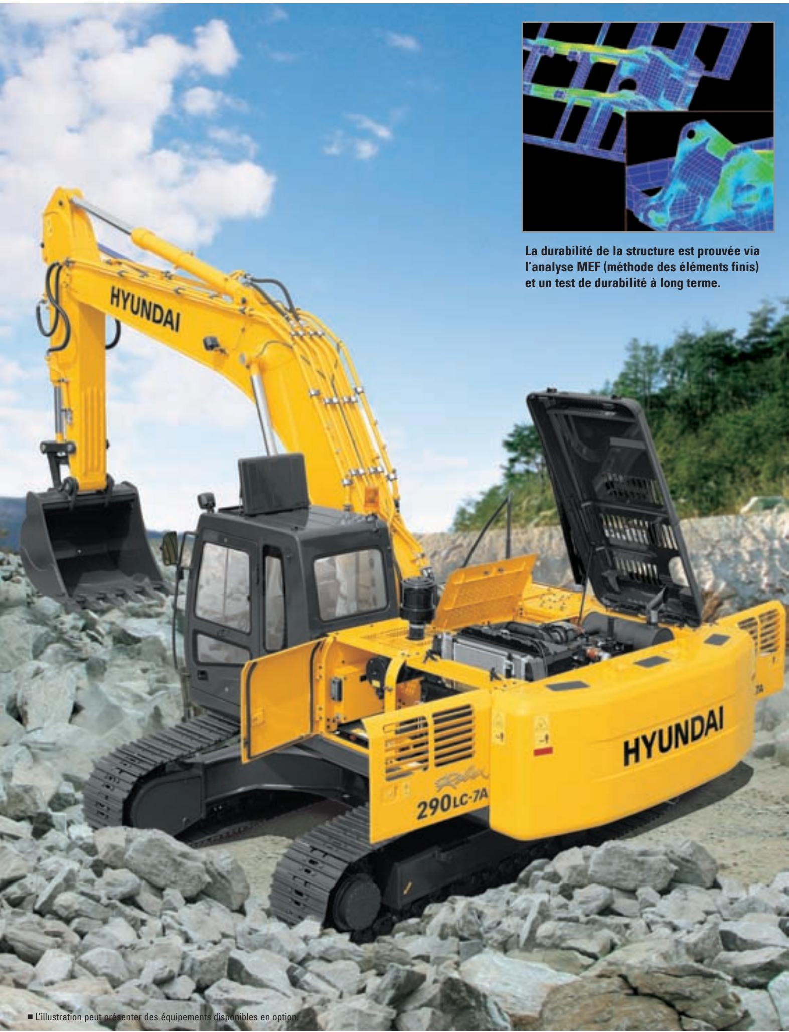 HYUNDAI R290LC-7A - Pompe hydraulique très efficace - 2