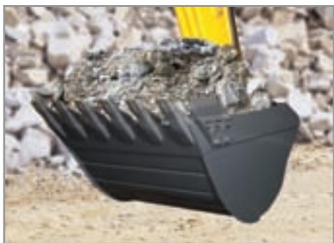 HYUNDAI R290LC-7A - Godet et articulation de godet renforcés - 1