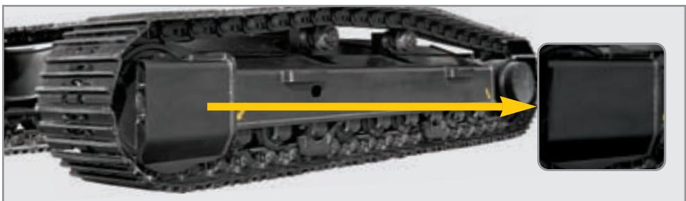 HYUNDAI R290LC-7A - Chassis inférieur stable et solide - 1