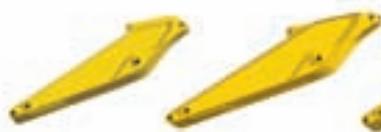 HYUNDAI R290LC-7A - Accessoires godet retro-arrête R290LC-7A, R290NLC-7A, R290HC-7A - 1