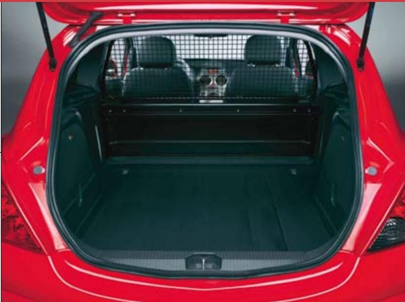 OPEL CORSA VAN - Espace de chargement. - 1
