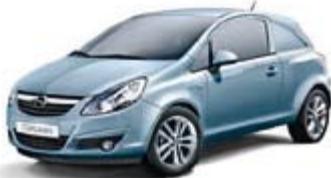 OPEL CORSA VAN - Moulures de protection latérales. - 14