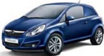 OPEL CORSA VAN - Moulures de protection latérales. - 22