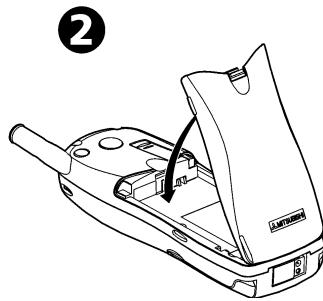 MITSUBISHI TRIUM GALAXY - Fitting the battery - 2