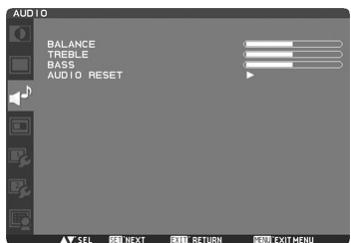 MITSUBISHI LDT461V - Menu principal - 1