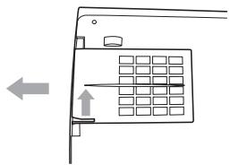 MITSUBISHI XL6500U - Nettoyage de l'objectif - 2