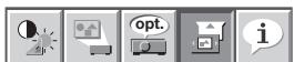 MITSUBISHI XL6500U - Menu SOUS MENU - UTILISATEUR - 1