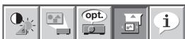MITSUBISHI XL6500U - Menu REGLAGE SIGNALUX VIDEO - RESOLUTION (MEMORISE) - 1