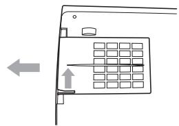 MITSUBISHI XL6600U - Nettoyage de l'objectif - 2