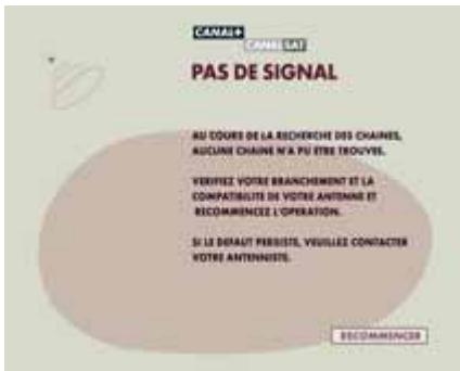 CANALSAT DECODEUR TNT+ DE TYPE 2 - ETAPE B: MEMORISATION DES CHAINES DE LA TNT - 2