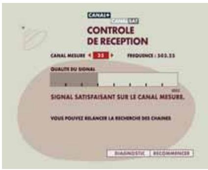 CANALSAT DECODEUR TNT+ DE TYPE 2 - ETAPE B: MEMORISATION DES CHAINES DE LA TNT - 4