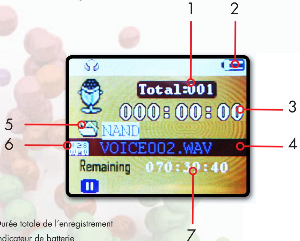 SWEEX MP605 - Mode Enregistrement - 1