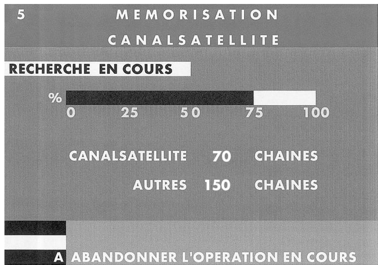 CANAL PLUS MEDIASAT PIONEER DBR-S200F - → ETAPE B : MEMORISATION DES CHAINES - 2