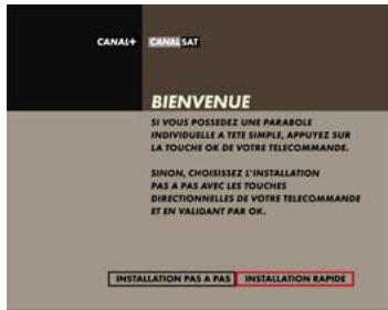 CANAL PLUS DECODEUR MEDIASAT MAX HD - ETAPE C: MEMORISATION DES CHAINES DU SATELLITE - 1