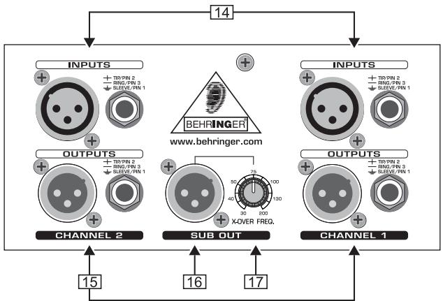 BEHRINGER FBQ1502 - Face avant - 3
