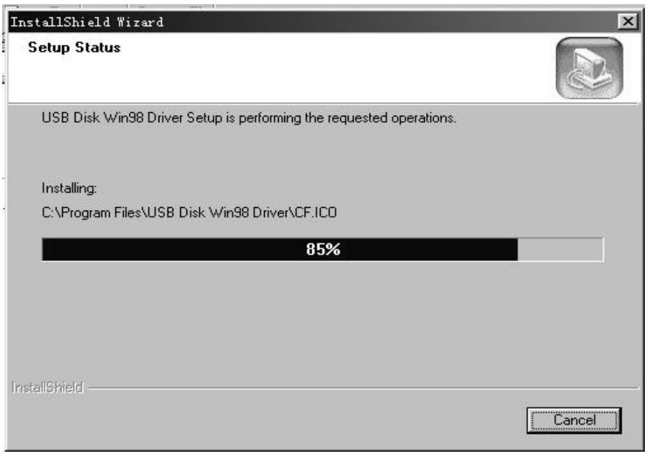 STOREX OWNZIC GV25 - Installation du pilote windows 98 - 6