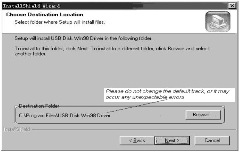 STOREX OWNZIC GV25 - Installation du pilote windows 98 - 4