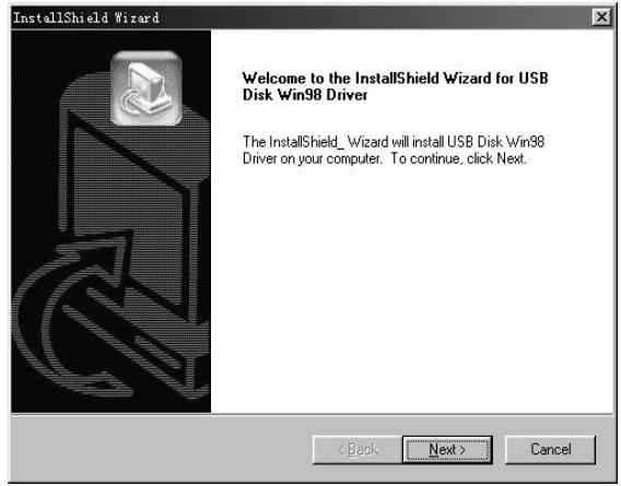 STOREX OWNZIC GV25 - Installation du pilote windows 98 - 3