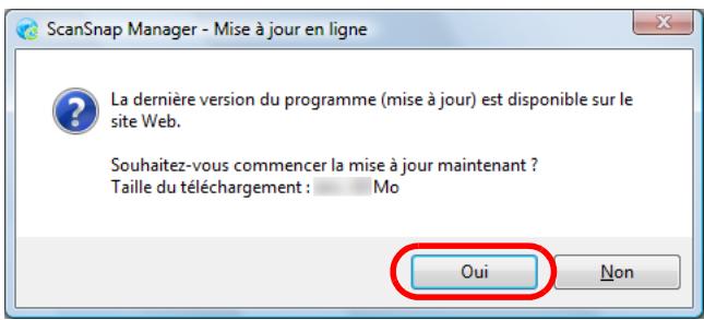 FUJITSU SCANSNAP S1100 DELUXE, SCANSNAP S1100I - Cliquez sur le bouton Oui. - 1