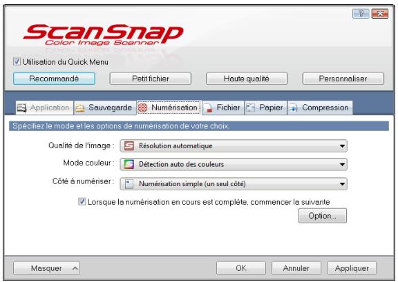 FUJITSU SCANSNAP S1100 DELUXE, SCANSNAP S1100I - - Avec le Quick Menu - 2