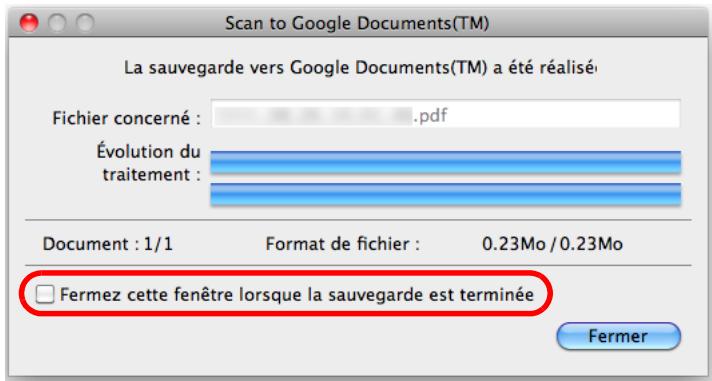 FUJITSU SCANSNAP S1100 DELUXE, SCANSNAP S1100I - Cliquez sur l'icone de Scan to Google Documents(TM). - 8