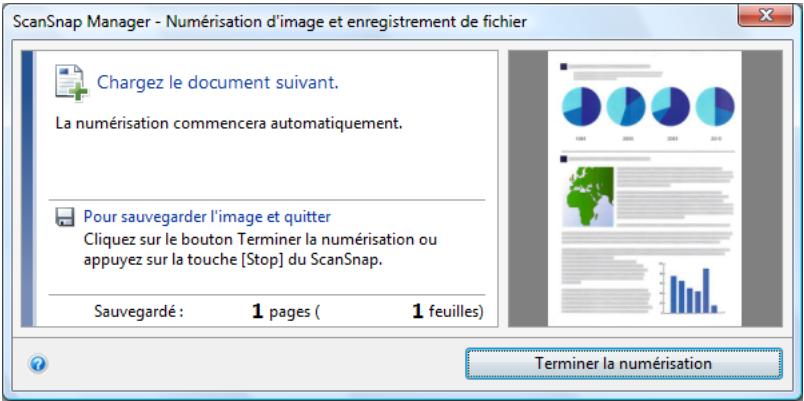 FUJITSU SCANSNAP S1100 DELUXE,  SCANSNAP S1100I - Appuyez sur la touche [Scan/Stop] du ScanSnap pour démarrer la numérisation. - 4