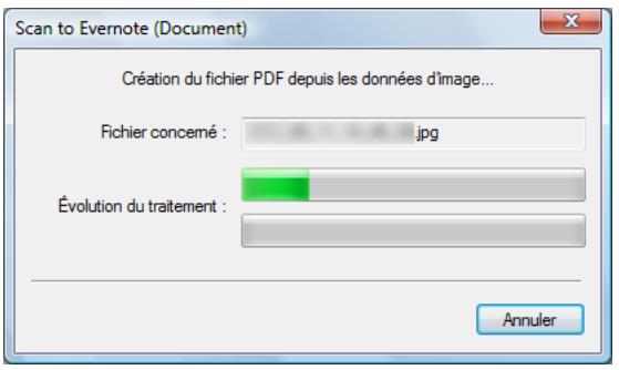 FUJITSU SCANSNAP S1100 DELUXE, SCANSNAP S1100I - Cliquez sur l'icone de Scan to Evernote (Document). - 3