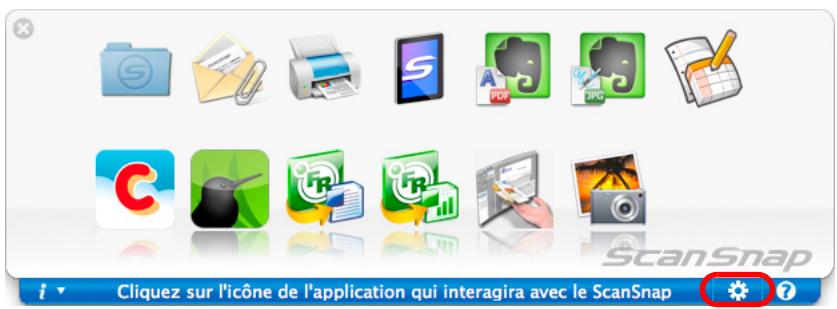 FUJITSU SCANSNAP S1100 DELUXE, SCANSNAP S1100I - Cliquez sur dans le Quick Menu. - 1