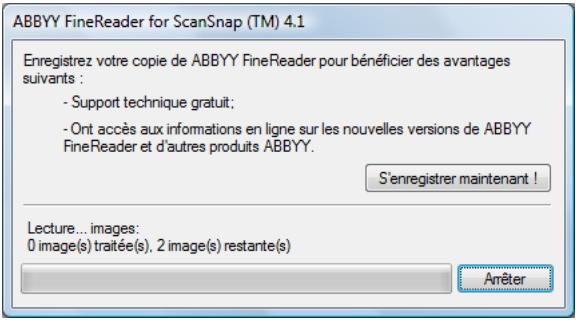 FUJITSU SCANSNAP S1100 DELUXE,  SCANSNAP S1100I - Appuyez sur la touche [Scan/Stop] du ScanSnap pour terminer la numérisation. - 1