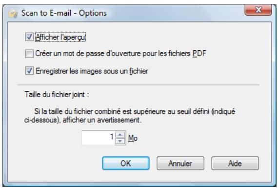 FUJITSU SCANSNAP S1100 DELUXE, SCANSNAP S1100I - Modifiez les paramètres de Scan to E-mail. (Ou rendez-vous à l' étape 4.) - 2