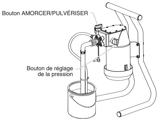 WAGNER HIGH-PERFORMANCE AIRLESS SPRAYER - Amorçage de la pompe - 1