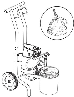 WAGNER HIGH-PERFORMANCE AIRLESS SPRAYER - Préparation Pour le Rangement - 1