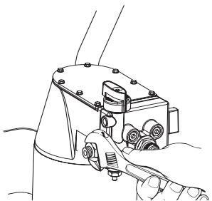 WAGNER HIGH-PERFORMANCE AIRLESS SPRAYER - Comment enlever et nettoyer la soupape de sortie - 1