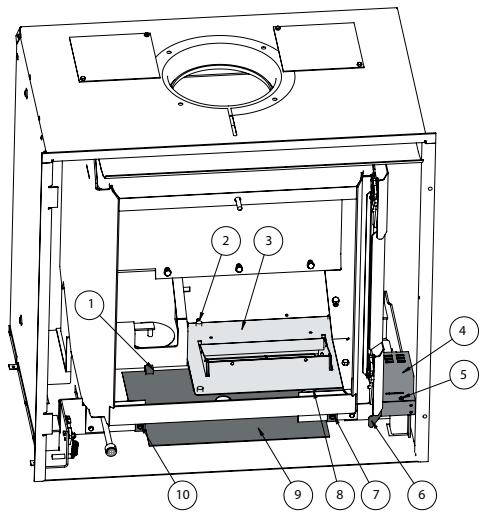 BODART & GONAY BODART & GONAY SD442 - Placement du ventilateur par l'intérieur: - 1