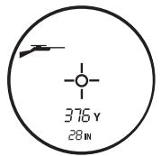 BUSHNELL FUSION 1600 ARC - EXAMPLE DO MODO RIFLE - 2
