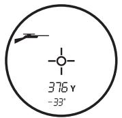 BUSHNELL FUSION 1600 ARC - EXAMPLE DO MODO RIFLE - 1
