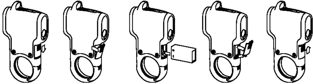 BUSHNELL PINPRO - EINFUHREN DER BATTERIE - 1