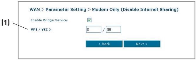 BELKIN F5D9630 - Configuration de votre connexion à modem uniquement (déactivation du partage de l'internet) - 1