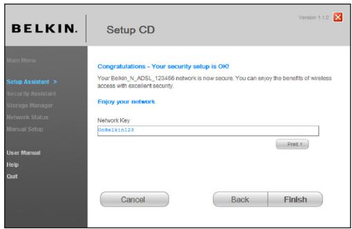 BELKIN MODEM ROUTEUR SANS FIL N+ #F5D8635ED4A - Felicitations - 1