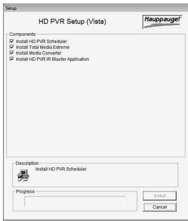 HAUPPAGE HD-PVR - Étape 2 : Installation des pilotes et logiciels - 1