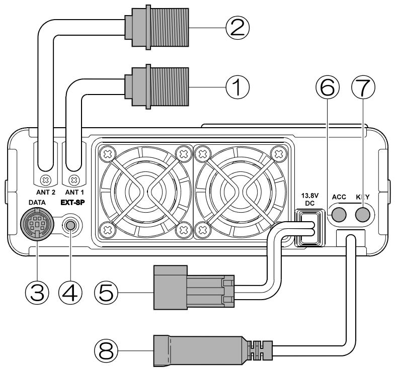 YAESU FT-100D - Bouton de sélection - 3