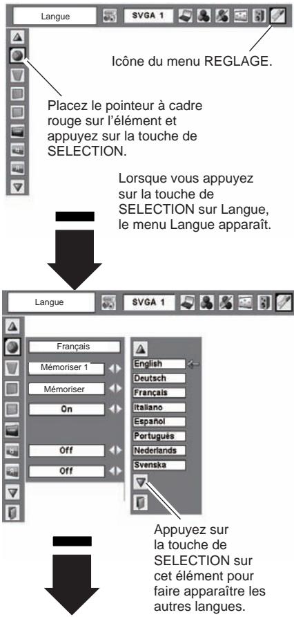 SANYO PLC-XW56 - Fond bleu - 1