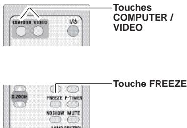 SANYO PLC-XW56 - Touche FREEZE - 3